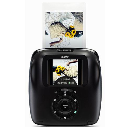 Fujifilm Instax Square SQ20 Hybrid Instant Camera (10 Shots) - Matte Black