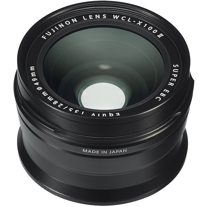 Fujifilm WCL-X100 II Wide Conversion Lens - Black