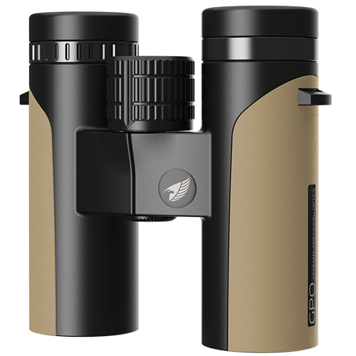 GPO Passion ED 10x32 Binoculars - black/sand