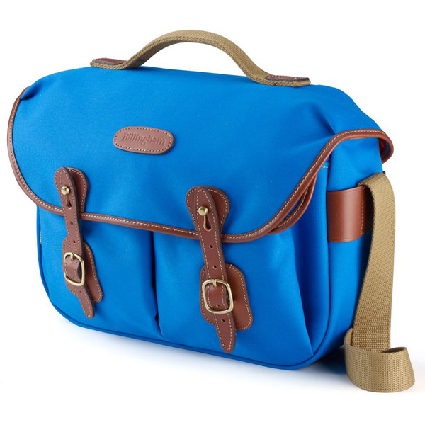 Billingham Hadley Pro - Imperial Blue-Tan with Orange Lining