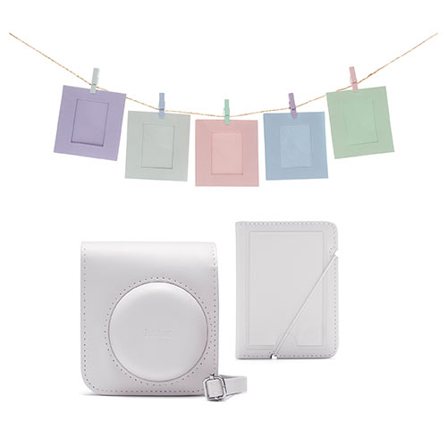 Instax Mini 12 Accessory Kit - Clay-White