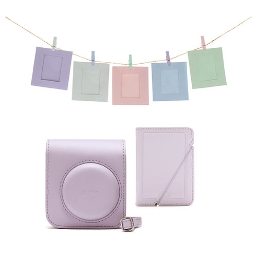 Instax Mini 12 Accessory Kit - Lilac-Purple