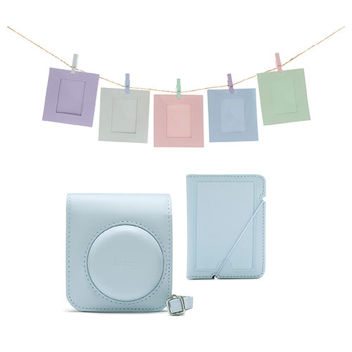 Instax Mini 12 Accessory Kit - Pastel-Blue