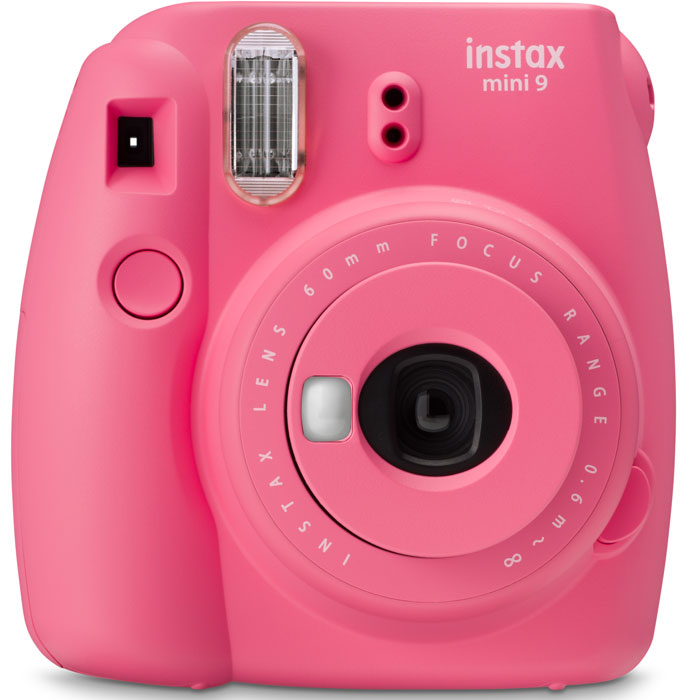 Fujifilm Instax Mini 9 Instant Camera (30 Shots) - Flamingo Pink