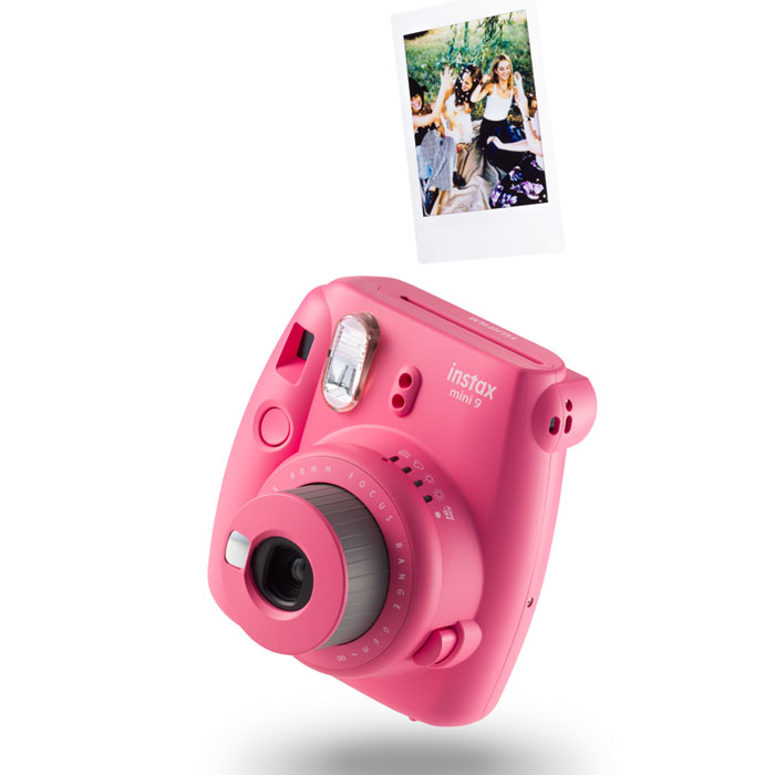 Fujifilm Instax Mini 9 Instant Camera (30 Shots) - Flamingo Pink