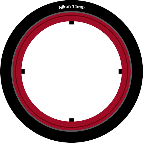 LEE Filters SW150 Lens Adaptor - Nikon 14mm Lens