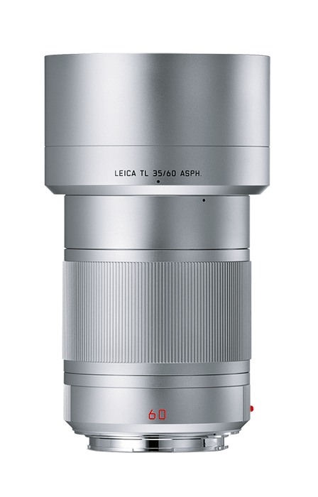 Leica 60mm f/2.8 APO-Macro-Elmarit-TL ASPH Lens - Silver Anodised