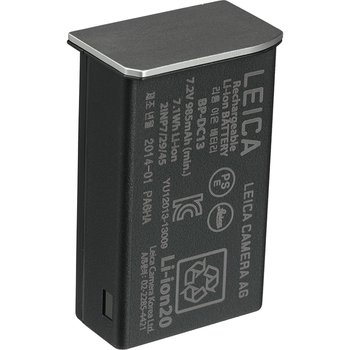 Leica BP-DC13 LI-ION Battery for Leica T System - Silver