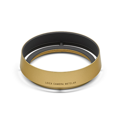 Leica Lens Hood Round for Q Cameras - Brass