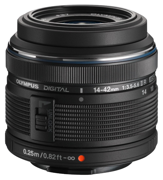 Olympus 14-42mm f3.5-5.6 II R M.ZUIKO Digital Micro Four Thirds - Black