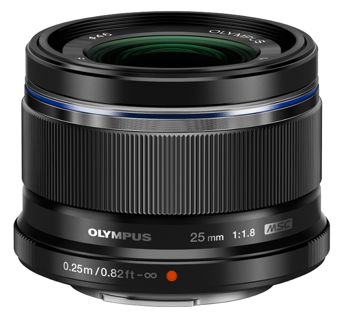 Olympus 25mm F1.8 M.ZUIKO DIGITAL Lens - Black