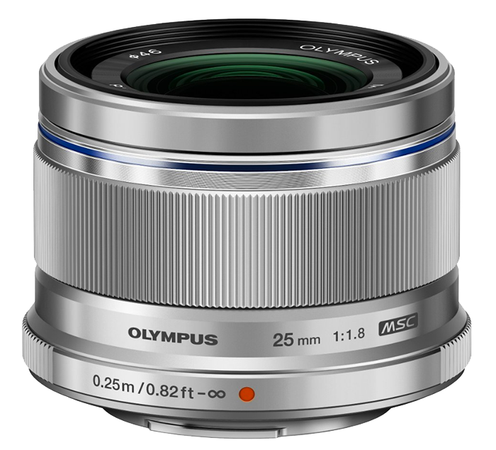 Olympus 25mm F1.8 M.ZUIKO DIGITAL Lens - Silver