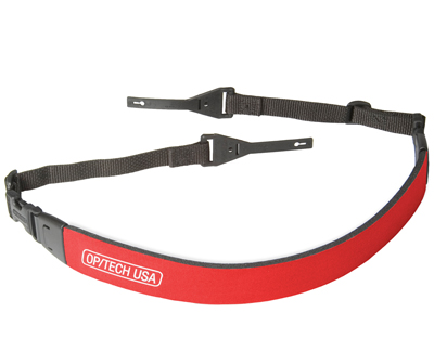 Optech Fashion Strap - Red - NO LONGER AVAILABLE