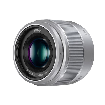 Panasonic 25mm f1.7 ASPH LUMIX G Lens - Silver