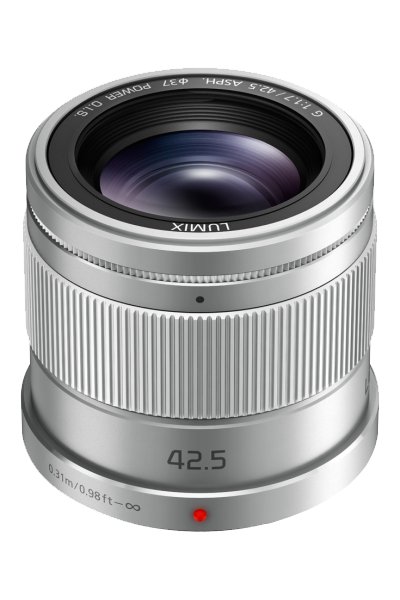 Panasonic 42.5mm f1.7 G ASPH POWER OIS Lumix Lens - Silver