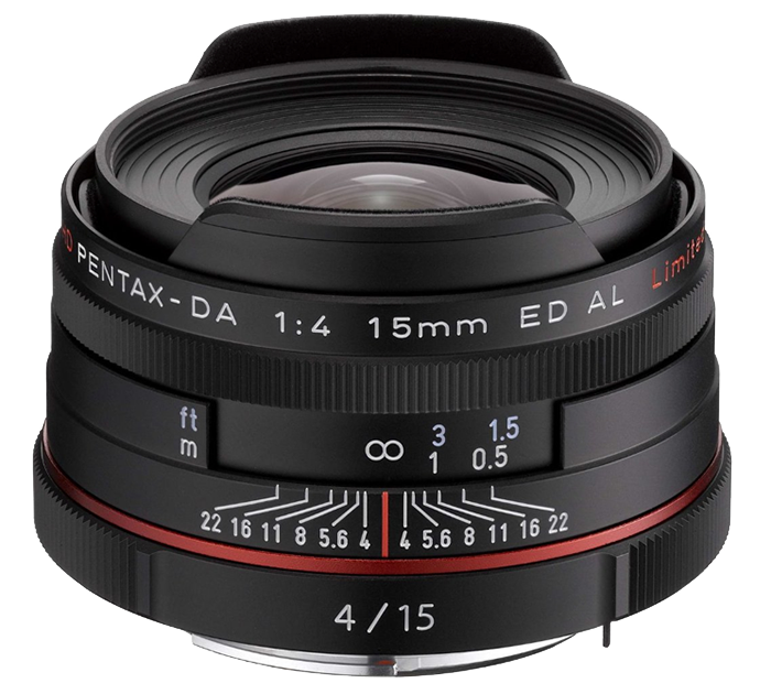 Pentax HD DA 15mm f4 ED AL Limited - Black