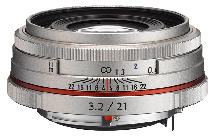 Pentax HD DA 21mm f3.2 AL Limited - Silver - NO LONGER AVAILABLE