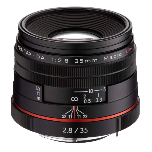 Pentax HD DA 35mm f2.8 Macro Limited - Black