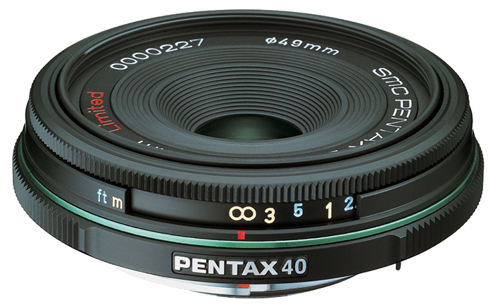 Pentax HD DA 40mm f2.8 Ltd - Black