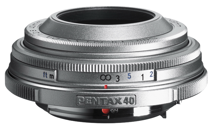 Pentax HD DA 40mm f2.8 Ltd - Silver - NO LONGER AVAILABLE