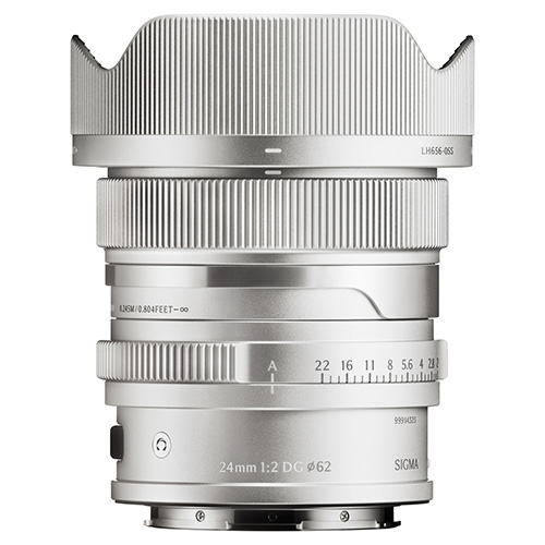 Sigma AF 24MM F/2 DG I C Lens - L Mount Silver
