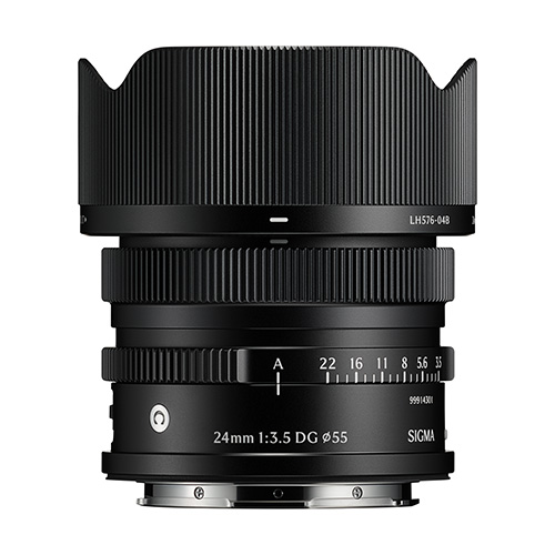 Sigma AF 24MM F/3.5 DG I C Lens - L Mount Black