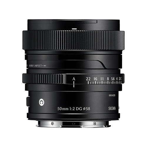 Sigma AF 50MM F/2 DG I C Lens - L Mount Black