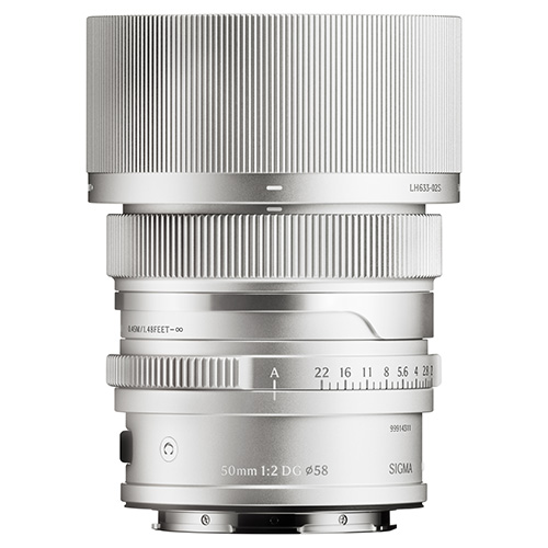 Sigma AF 50MM F/2 DG I C Lens - L Mount Silver