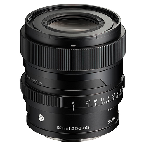 Sigma AF 65MM F/2 DG I C Lens - L Mount Black