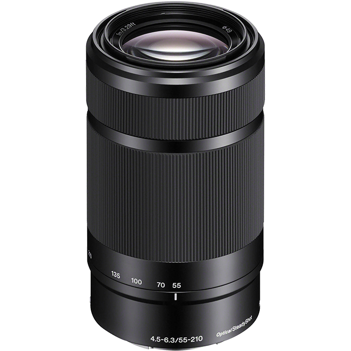 Sony E 55-210mm f4.5-6.3 OSS Lens - Black