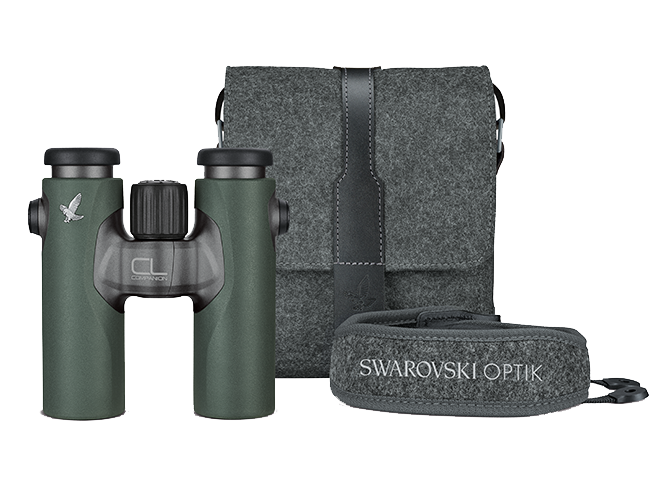 Swarovski CL Companion 10x30 Green Binoculars - with Northern Lights Accessory Pack