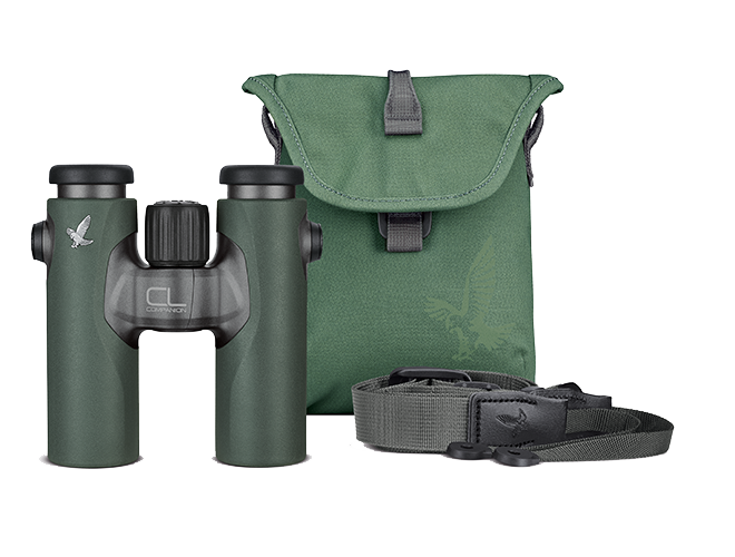 Swarovski CL Companion 10x30 Green Binoculars - with Urban Jungle Accessory Pack