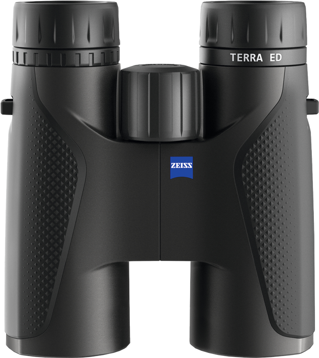 Zeiss Terra ED 10x42 Binoculars - Black/Black