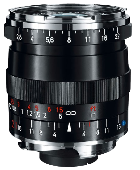 Zeiss Biogon T* F2.8 21mm ZM Leica Fit - Black