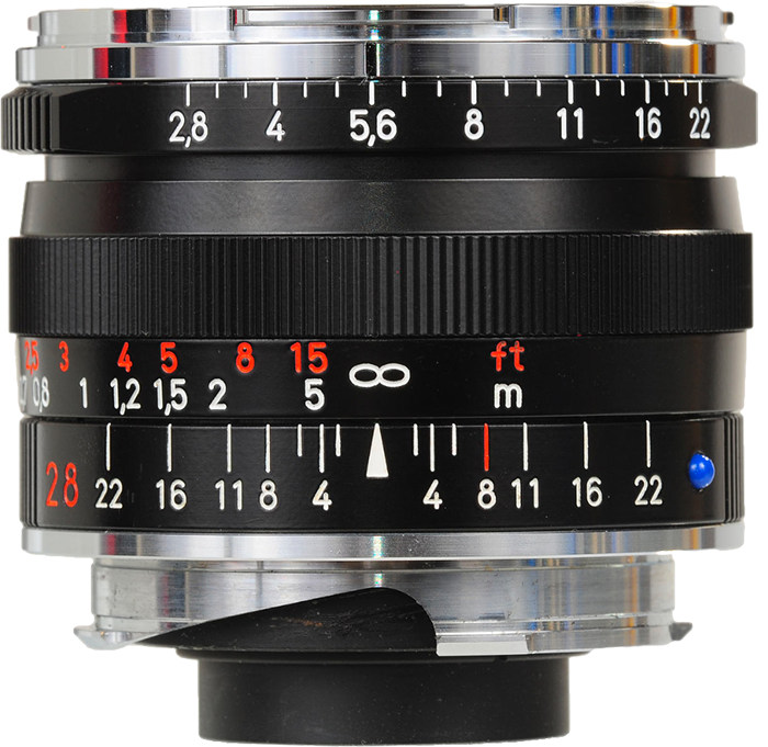 Zeiss Biogon T* F2.8 28mm ZM Leica Fit - Black