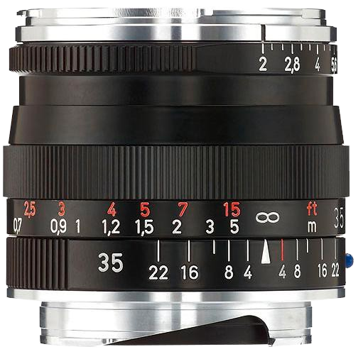 Zeiss Biogon T* F2 35mm ZM Leica Fit - Black