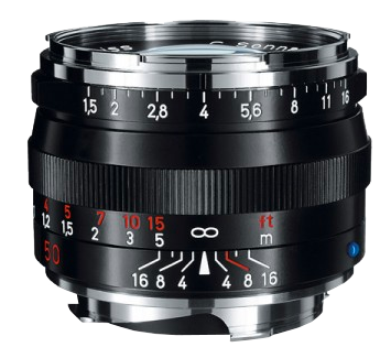 Zeiss C Sonnar T* F1.5 50mm ZM Leica Fit  - Black