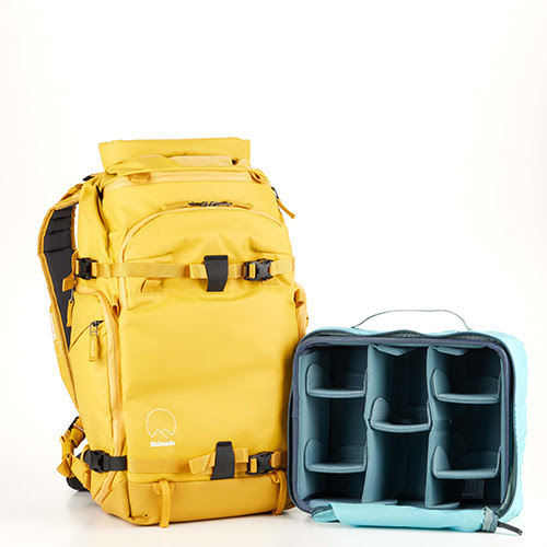 Photos - Camera Bag Shimoda Action X25 v2 Starter Kit  - Yellow (w/ Small Mirrorless Core Unit)