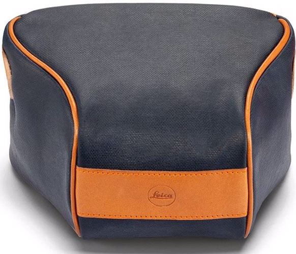 Leica Q2 Ettas Pouch - Coated Canvas - midnight blue