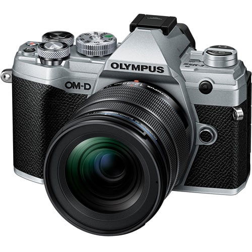 Olympus OM-D E-M5 Mark III Digital Camera with 12-45mm f4 Pro Lens - Silver