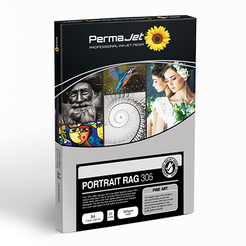 PermaJet Portrait Rag 305 - A4 - 25pk