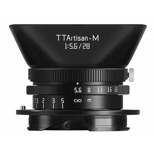 Photos - Camera Lens TTArtisan 28mm f5.6 Leica M Mount Lens - Black TTF2856BLM 